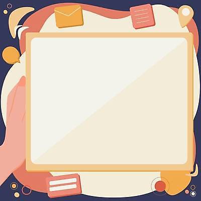 EPS 해외이미지 손 백그라운드 일러스트 프레임 신체부위 메시지 위치 카피스페이스 해외일러스트 사람 공백 파일형식 벡터 이미지허브