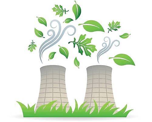 EPS 해외이미지 식물 무료이미지 잎 일러스트 공장 사람없음 초록색 발전기 에너지 원자력 원자력발전소 해외일러스트 컬러 공업 발전소 파일형식 벡터 무료콘텐츠 이미지허브