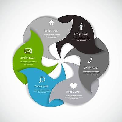 EPS 해외이미지 일러스트 비즈니스 그래프 사람없음 인포그래픽 회색 스마트 해외일러스트 컬러 컨셉 파일형식 벡터 이미지허브