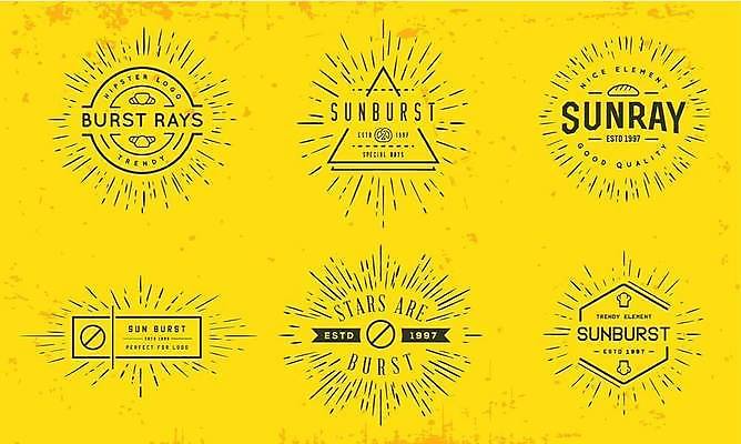 EPS 해외이미지 디자인 빵 일러스트 요리사모자 사람없음 빛 세트 햇빛 태양 라벨 크루아상 심볼 방사형 해외일러스트 자연요소 모자_잡화 음식 프레임 요리사 파일형식 벡터 이미지허브