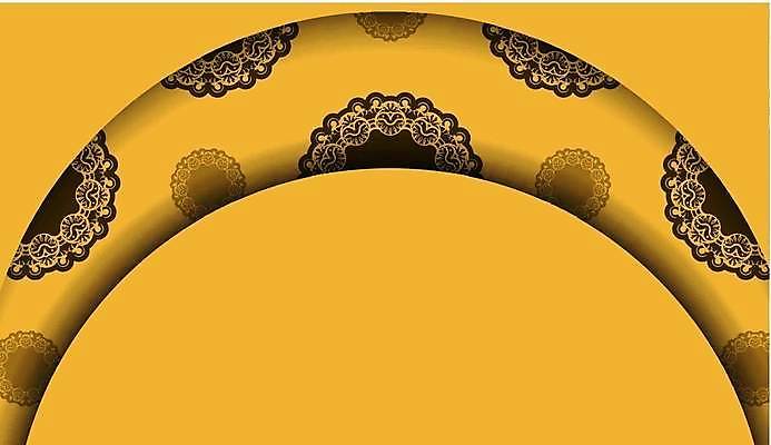 EPS 해외이미지 디자인 백그라운드 패턴 일러스트 사람없음 노란색 화려 해외일러스트 컬러 컨셉 무늬 파일형식 벡터 이미지허브