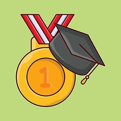 EPS 해외이미지 모자 학생 교육 백그라운드 일러스트 졸업 학교 성공 책 학습 스터디 세트 플랫 졸업장 메달 심볼 사인 대학교 배지 고립 캡모자 해외일러스트 모자_잡화 잡화 컨셉 상_상패 파일형식 벡터 이미지허브