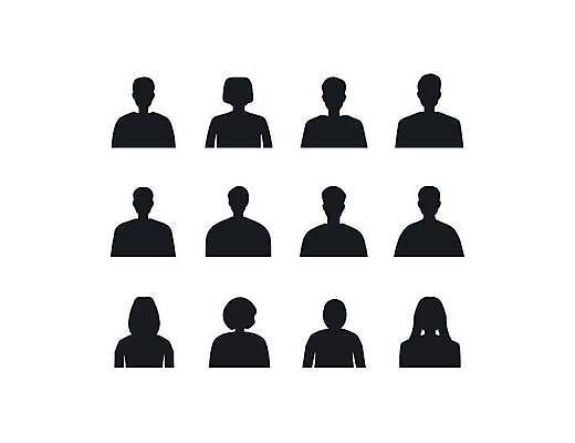 EPS 해외이미지 직업 캐릭터 디자인 여자 남자 실루엣 얼굴 일러스트 비즈니스 통신 노동자 사람 그래픽 세트 픽토그램 사무실 머리 검은색 웹 우정 비즈니스맨 네트워크 그룹 종업원 심볼 사인 경영자 리더 신분 커뮤니티 소셜 엘리먼트 회원 아바타 사용자 해외일러스트 일러캐릭터 컬러 인터넷 촬영기법 신체부위 친구 직장인 파일형식 벡터 관계 이미지허브