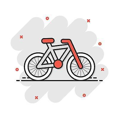 EPS 해외이미지 일러스트 사람없음 자전거 주황색 해외일러스트 컬러 바이크 파일형식 벡터 이미지허브