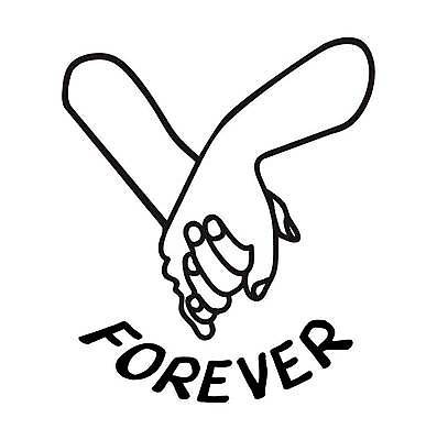 EPS 해외이미지 손 커플 일러스트 손짓 신체부위 손잡기 라인아트 약속 영원 해외일러스트 선 관계 모션 사람 파일형식 벡터 이미지허브