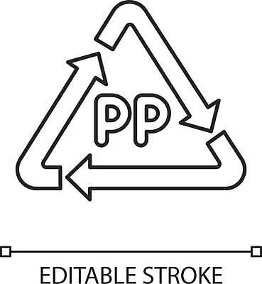 EPS 해외이미지 일러스트 사람없음 재활용 플라스틱 심볼 라인아트 재활용표시 해외일러스트 선 재질 표시 친환경 파일형식 벡터 이미지허브