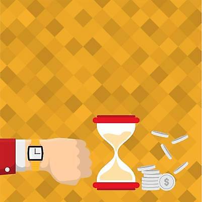 EPS 해외이미지 손 백그라운드 일러스트 프레임 신체부위 동전 손목시계 모래시계 카피스페이스 해외일러스트 모래 시계 돈 장신구 사람 공백 파일형식 벡터 이미지허브