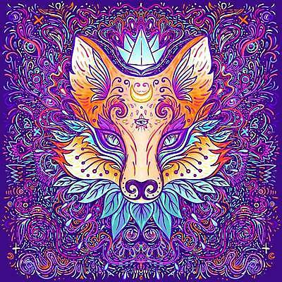 EPS 해외이미지 동물 디자인 얼굴 백그라운드 꽃무늬 패턴 일러스트 추상 동물원 가면 미술 장식 컬러풀 머리 수확 화려 개 낙서 숲 만화 문신 심볼 그림 여우 손그림 마법 형광등 부족 마스코트 신맛 최면 환각 히피 스타일 해외일러스트 꽃 컬러 컨셉 무늬 농업 포유류 문화예술 전등 신체부위 맛 증상 파일형식 벡터 이미지허브