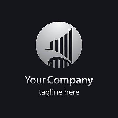 EPS 해외이미지 디자인 일러스트 비즈니스 사람없음 회색 원형 심볼 엘리먼트 브랜딩 해외일러스트 도형 컬러 파일형식 벡터 이미지허브