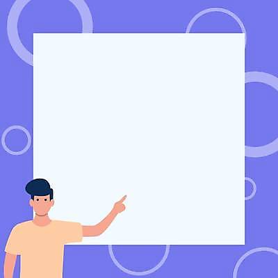 EPS 해외이미지 남자 일러스트 프레임 한명 상반신 성인 사각형 가리킴 원형 성인남자한명만 카피스페이스 해외일러스트 도형 1 사람 손짓 공백 남자한명만 성인남자만 파일형식 벡터 이미지허브