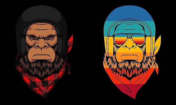 EPS 해외이미지 동물 캐릭터 디자인 옷 얼굴 야생동물 셔츠 일러스트 포유류 자연 미술 풍경 그래픽 여름 힘 일몰 수확 분노 수리 헬멧 인쇄 큼 신비 시원함 만화 클럽 그림 복고 코믹 유인원 80대 고립 마스코트 몬스터 전설 해외일러스트 일러캐릭터 계절 노년 감정 컨셉 상의 농업 문화예술 신체부위 노을 보호장비 크기 생태계 파일형식 벡터 이미지허브