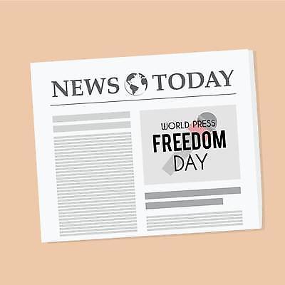 EPS 해외이미지 클립아트 디자인 배너 종이 선 백그라운드 컨셉 일러스트 텍스트 통신 추상 휴가 기념 아이디어 3 사람 이벤트 세계 자유 정보 흰색 축하 날짜 신문 뉴스 플랫 잡지 인쇄 5월 만화 민주주의 심볼 마이크 오브젝트 페이지 언론 리포터 독립 무료 해외일러스트 직업 컬러 음향기기 무늬 간행물 파일형식 벡터 이미지허브