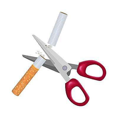 EPS 해외이미지 일러스트 흡연 담배 사람없음 자르기 금연 담배꽁초 가위질 흡연금지 해외일러스트 캠페인 모션 가위_도구 금지 사회이슈 파일형식 벡터 이미지허브