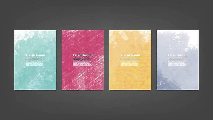 EPS 해외이미지 디자인 배너 백그라운드 일러스트 추상 사람없음 세로 세트 해외일러스트 무늬 파일형식 벡터 이미지허브