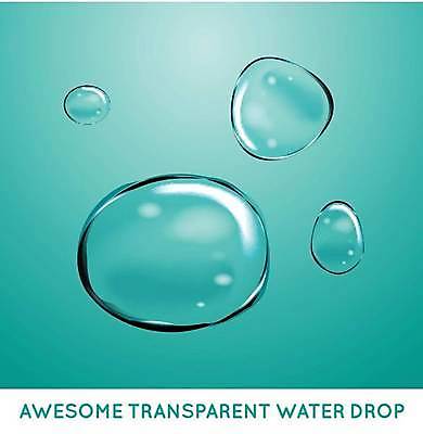 EPS 해외이미지 일러스트 사람없음 물방울 청록색 해외일러스트 컬러 파일형식 벡터 이미지허브