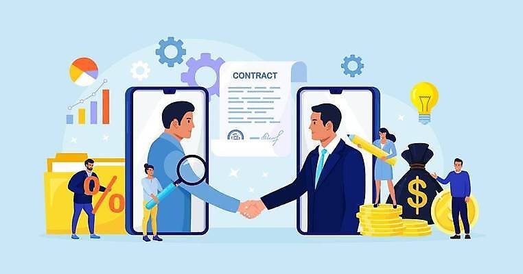 EPS 해외이미지 전신 여자 남자 일러스트 돋보기 그래프 협력 악수 들기 여러명 상반신 성인 스마트폰 펜 비즈니스맨 비즈니스우먼 퍼센트 돈자루 계약 톱니바퀴 폴더 계약서 계약체결 동전탑 전구모양 프로젝트 화상통화 성인만 해외일러스트 모양 다수 돈 비즈니스 전구 모션 사람 손짓 핸드폰 스마트기기 필기구 쌓기 동전 직장인 특수기호 파일 통화 파일형식 벡터 이미지허브