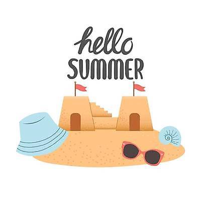 EPS 해외이미지 디자인 일러스트 타이포그라피 사람없음 여름휴가 바캉스 선글라스 깃발 소라 모래성 감성 챙모자 해외일러스트 문자 모자_잡화 안경 모래 컨셉 휴가 어패류 파일형식 벡터 여름_계절 이미지허브
