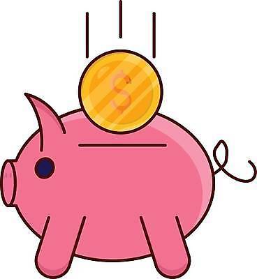 EPS 해외이미지 돈 일러스트 사람없음 금융 동전 돼지저금통 해외일러스트 경제 저금통 재산 파일형식 벡터 이미지허브