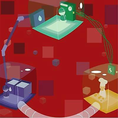 EPS 해외이미지 직업 백그라운드 일러스트 프레임 사람없음 연결 상호 카피스페이스 해외일러스트 공백 파일형식 벡터 이미지허브