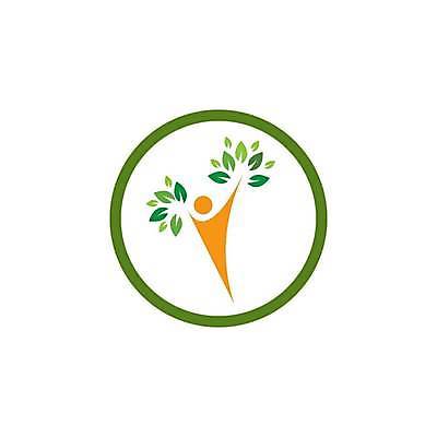 EPS 해외이미지 나무 무료이미지 잎 일러스트 자연 사람없음 초록색 주황색 심볼 해외일러스트 식물 컬러 생태계 파일형식 벡터 무료콘텐츠 이미지허브