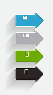 EPS 해외이미지 일러스트 비즈니스 그래프 사람없음 인포그래픽 회색 스마트 해외일러스트 컬러 컨셉 파일형식 벡터 이미지허브