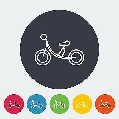 EPS 해외이미지 라인일러스트 일러스트 사람없음 자전거 원형 해외일러스트 도형 바이크 파일형식 벡터 이미지허브