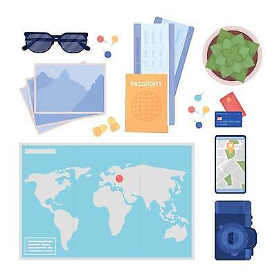 EPS 해외이미지 식물 화분 여행 지도 일러스트 사람없음 스마트폰 카메라 신용카드 압정 항공권 여권 기념사진 해외일러스트 금융 전자제품 핸드폰 스마트기기 사무용품 티켓 파일형식 벡터 이미지허브