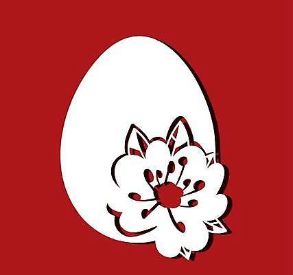 EPS 해외이미지 꽃 꽃무늬 일러스트 휴가 부활절 장식 빨간색 계란 흰색 축하 신용카드 자르기 심플 해외일러스트 식물 기념일 컬러 컨셉 무늬 모션 금융 알 파일형식 벡터 이미지허브