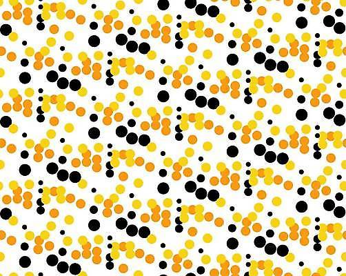 EPS 해외이미지 백그라운드 패턴 일러스트 추상 사람없음 노란색 검은색 점 원형 해외일러스트 도형 컬러 무늬 파일형식 벡터 이미지허브
