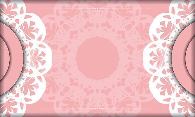 EPS 해외이미지 문양 분홍색 일러스트 프레임 사람없음 화려 고급 빅토리아 카피스페이스 해외일러스트 컬러 컨셉 공백 파일형식 벡터 이미지허브