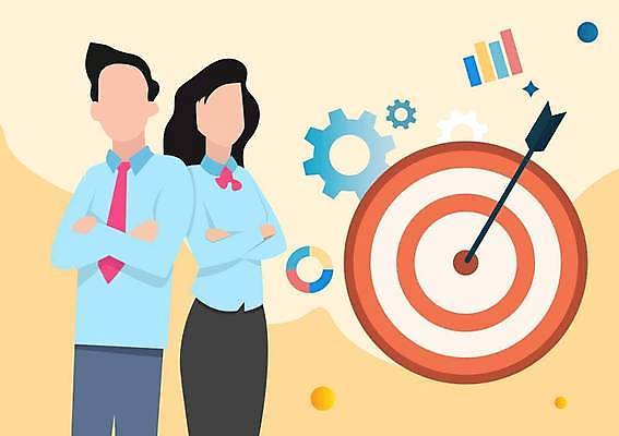 EPS 해외이미지 직업 디자인 백그라운드 컨셉 일러스트 비즈니스 성공 추상 화살 이야기 경사 그래픽 유행 경쟁 활발 인포그래픽 비즈니스맨 팔레트 플랫 목표 계획 만화 제비꽃 다트 그림 레이아웃 네온 장면 설정 강렬 고립 골 해외일러스트 남자 꽃 무늬 게임 직장인 파일형식 벡터 이미지허브