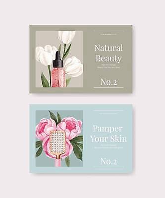 EPS 해외이미지 꽃 일러스트 수채화 사람없음 머리빗 우아함 향수 로션 해외일러스트 식물 컨셉 화장품 미용용품 파일형식 벡터 이미지허브