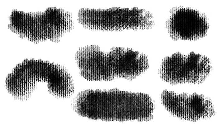 EPS 해외이미지 디자인 일러스트 붓터치 사람없음 검은색 얼룩 질감 그런지 해외일러스트 컬러 파일형식 벡터 이미지허브