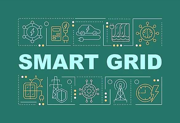 EPS 해외이미지 디자인 산업 선 백그라운드 컨셉 일러스트 타이포그라피 사람없음 단어 에너지 그린에너지 스마트 레터링 해외일러스트 문자 파일형식 벡터 이미지허브