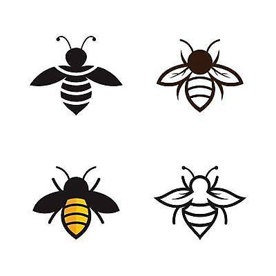 EPS 해외이미지 동물 템플릿 디자인 행복 선 곤충 백그라운드 컨셉 일러스트 자연 추상 미술 미소 그래픽 여름 노란색 검은색 벌 심볼 사인 꿀 벌집 고립 활자 해외일러스트 계절 감정 컬러 무늬 문화예술 표정 생태계 활자판 파일형식 벡터 이미지허브