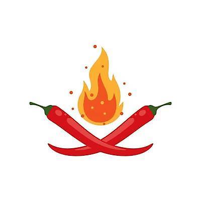 EPS 해외이미지 무료이미지 일러스트 고추 불 사람없음 빨간색 뜨거움 심볼 매움 해외일러스트 자연요소 컬러 채소 맛 파일형식 벡터 이미지허브