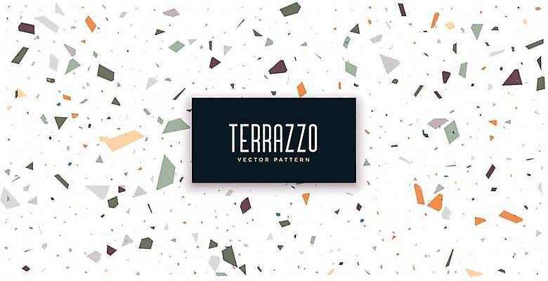 EPS 해외이미지 백그라운드 패턴 일러스트 사람없음 흰색 대리석 화강암 테라조 해외일러스트 컬러 무늬 재료 암석 파일형식 벡터 이미지허브