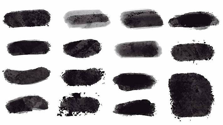 EPS 해외이미지 디자인 일러스트 붓터치 사람없음 검은색 질감 그런지 국경 해외일러스트 컬러 파일형식 벡터 이미지허브