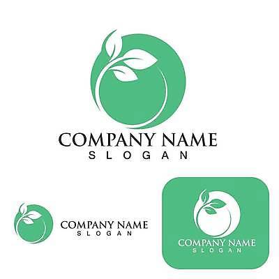 EPS 해외이미지 디자인 잎 일러스트 사람없음 초록색 심볼 에코 유기농 엘리먼트 해외일러스트 식물 웰빙 컬러 환경 파일형식 벡터 이미지허브