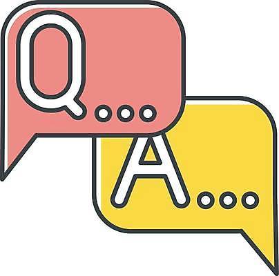 EPS 해외이미지 무료이미지 말풍선 일러스트 사람없음 질문 A Q 대답 질의응답 해외일러스트 알파벳 파일형식 벡터 무료콘텐츠 이미지허브