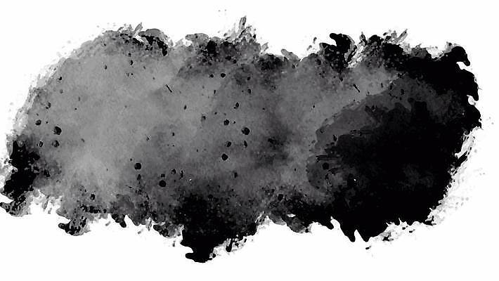 EPS 해외이미지 일러스트 붓터치 사람없음 검은색 질감 번짐 그런지 해외일러스트 컬러 파일형식 벡터 효과 이미지허브