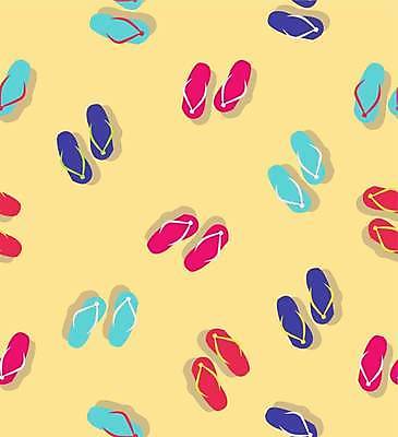 EPS 해외이미지 디자인 패턴 일러스트 그림자 사람없음 노란색 패턴백그라운드 쪼리 해외일러스트 컬러 백그라운드 무늬 샌들 파일형식 벡터 이미지허브