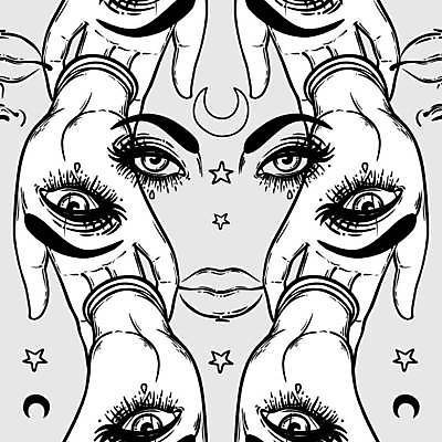 EPS 해외이미지 손 디자인 종이 얼굴 백그라운드 패턴 일러스트 벽지 손바닥 사람 검은색 할로윈 수확 직물 낙서 인쇄 신비 무서움 문신 입술 그림 마녀 점성술 공상 마법 미로 나쁜 몬스터 포장소품 호러 스타일 오싹 해외일러스트 감정 컬러 컨셉 무늬 농업 포장 신체부위 오브젝트 공포 포장재료 파일형식 벡터 이미지허브