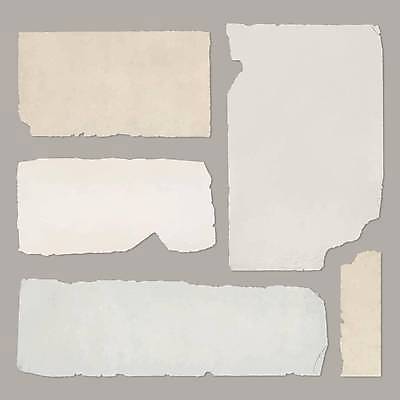 EPS 해외이미지 디자인 종이 일러스트 사람없음 세트 다양 메모지 찢어짐 엘리먼트 해외일러스트 다수 모션 사무용품 파일형식 벡터 이미지허브