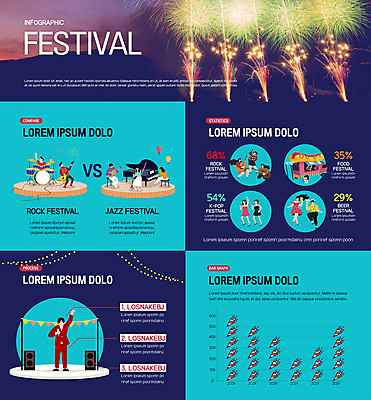 전신 여자 남자 하늘색 연주 일러스트 그래프 폭죽 불꽃놀이 서기 들기 앉기 여러명 성인 손들기 축제 스피커 인포그래픽 가수 무대 기타 춤 밴드 피아노 일렉기타 남색 즐거움 드럼 재즈 락 가랜드 아이돌 푸드트럭 성인만 국내일러스트 AI파일 감정 음악 컬러 음향기기 다수 모션 놀이 현악기 문화예술 타악기 사람 파란색 음악가 트럭 건반악기 파티용품 연예인 로큰롤 파일형식 벡터