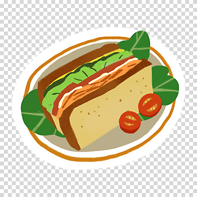 편집 편집이미지 접시 방울토마토 샌드위치 누끼 사람없음 PNG 편집소스 식기 음식 토마토 파일형식