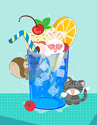 오렌지 일러스트 안기 방울토마토 아이스크림 잔 매달리기 빨대 세마리 사람없음 여름 여름휴가 바캉스 선글라스 얼음 체리 시원함 토끼캐릭터 다람쥐 고양이캐릭터 민트색 크림소다 국내일러스트 일러캐릭터 AI파일 자연요소 캐릭터 식기 계절 안경 음료 컬러 동물캐릭터 토마토 과일 모션 휴가 디저트 3 고양이 토끼 설치류 파일형식 벡터 여름_계절