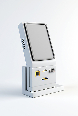 PSD 편집 편집이미지 사람없음 3D 스크린 흰색 디지털합성 무인기계 키오스크 편집소스 무인매장 편집3D 컬러 상점 파일형식