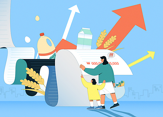 전신 여자 딸 화살표 어린이 하늘색 말풍선 일러스트 모녀 곡류 서기 들기 소녀 성인 두명 경제 계란 놀람 우유 가리킴 잡기 식용유 밀 장바구니 영수증 여자만 국내일러스트 AI파일 감정 가족 모션 엄마 유제품 표정 사람 손짓 금융 파란색 쇼핑 바구니 알 기름_음식 파일형식 벡터