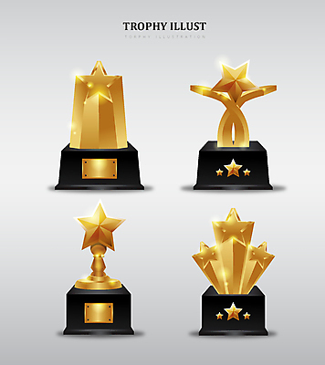 별 일러스트 종류 사람없음 반짝임 다양 금색 우승 황금 트로피 국내일러스트 AI파일 자연요소 컬러 다수 모션 최고 상_우승 파일형식 벡터
